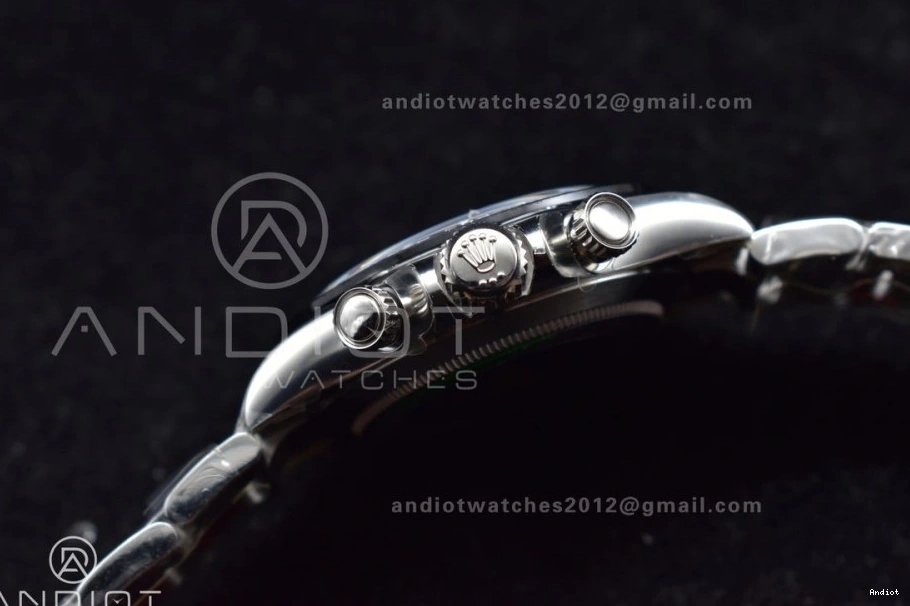 Black Clean 116500 And 904L Case Bracelet V3 SS Daytona 4130 Dial 0125